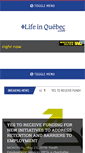 Mobile Screenshot of lifeinquebec.com